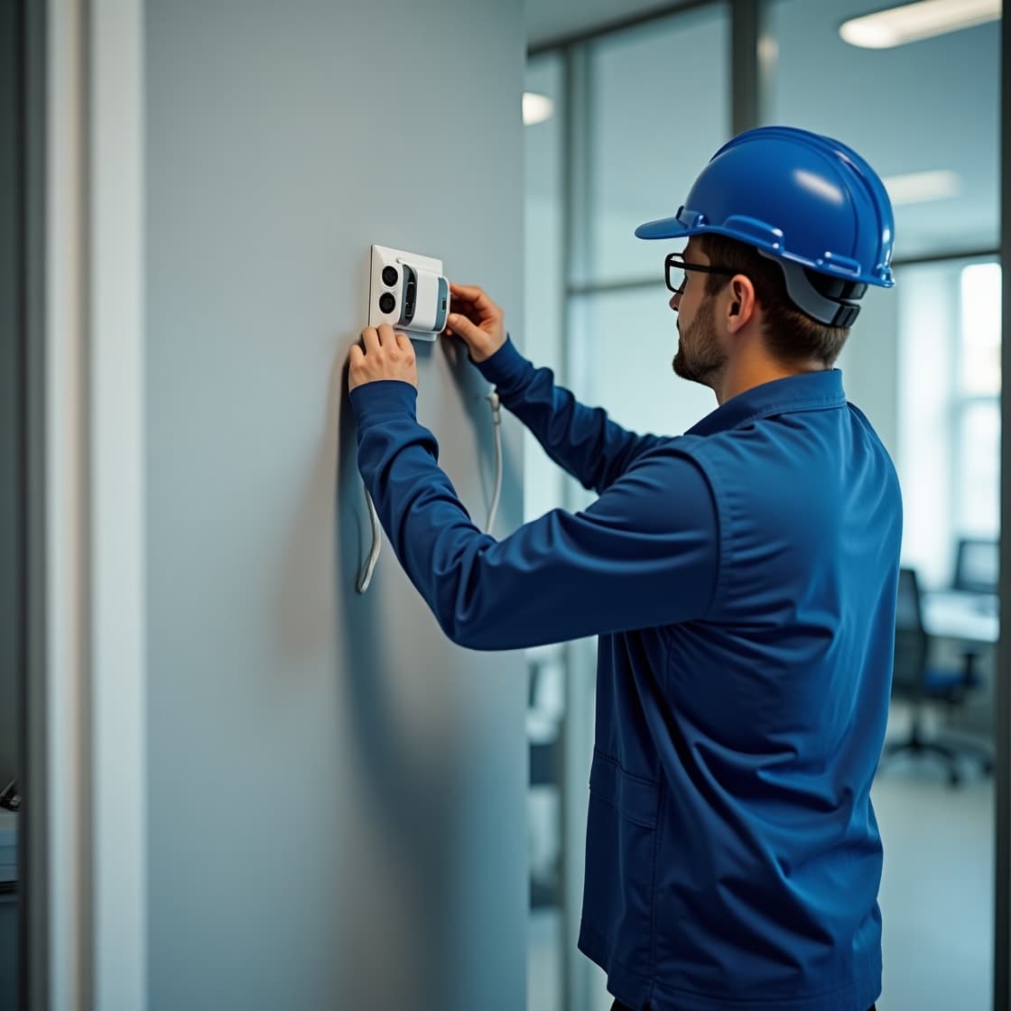 Security system installation