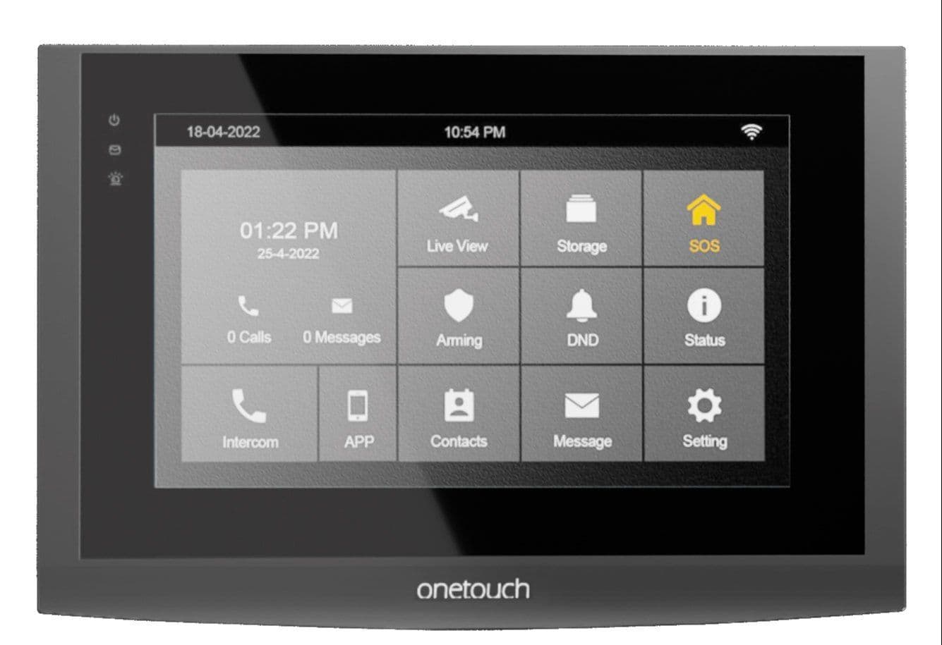ONETOUCH SIP Video Door Phone 7" – IP-Based VDP | HD Screen | Two-Way Communication