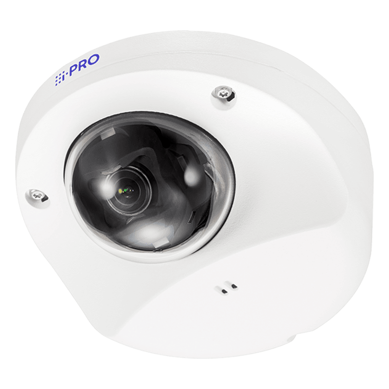 Panasonic WV-S32302-F2L, dome camera, i-PRO AI camera, 2MP dome camera, AI CCTV, IR LED camera, compact dome security camera, NDAA camera, AI video analytics camera