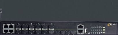 10G Fiber Switch, Layer 3 Managed Switch, Dual Stack Ethernet Switch, Fiber Routing Switch, Enterprise Fiber Switch Mumbai - View 2
