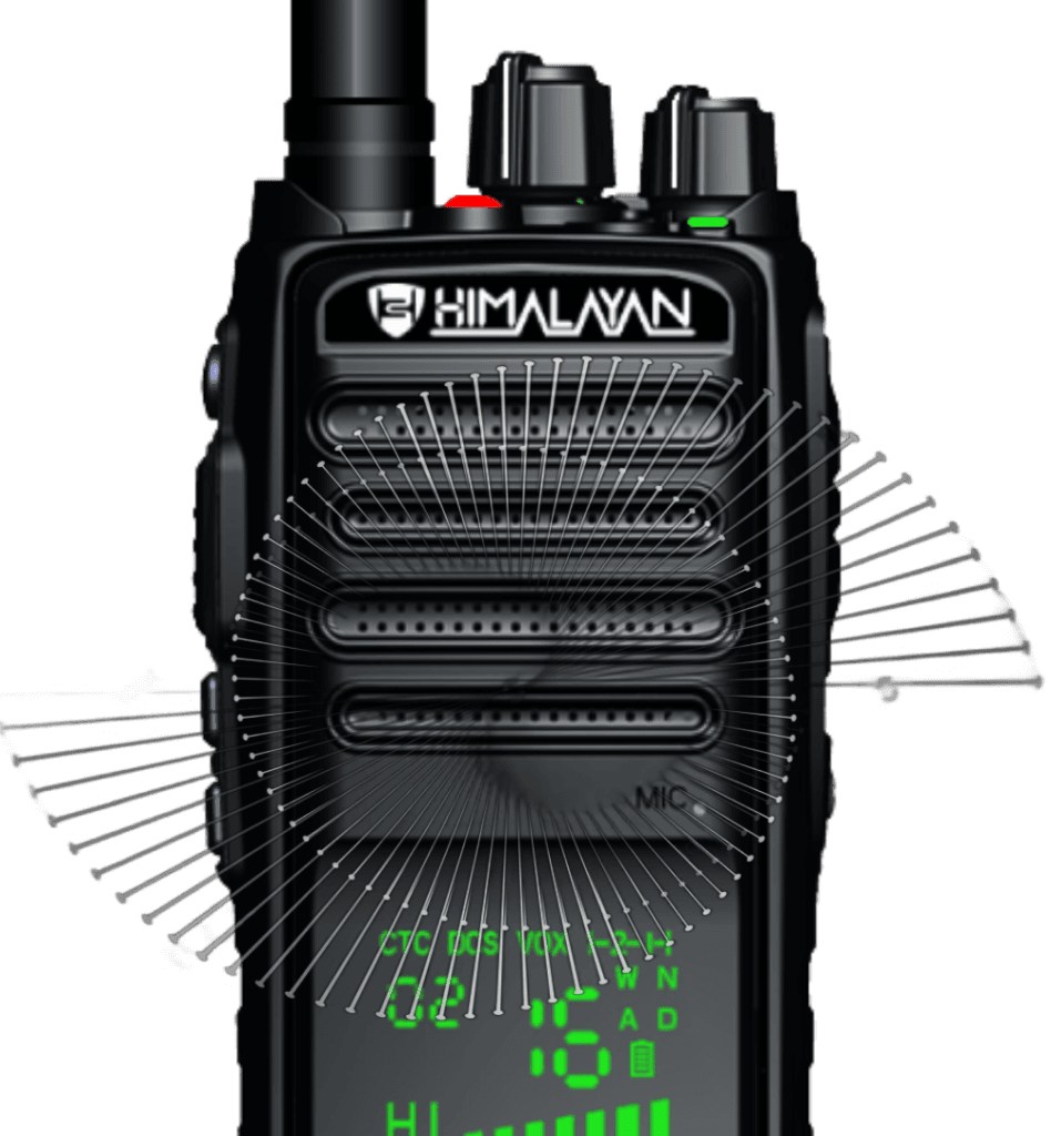 Himalayan BLAZE Z4 License-Free Walkie Talkie – Long Range Communication