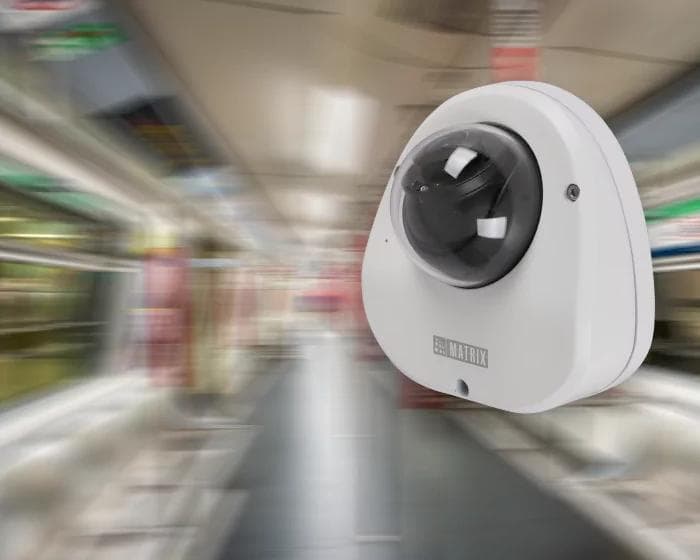 Matrix (SATATYA RIDR50FL28CWP P2) 5MP IR Ruggedized Camera (2.8mm Lens) with Audio Support - View 2