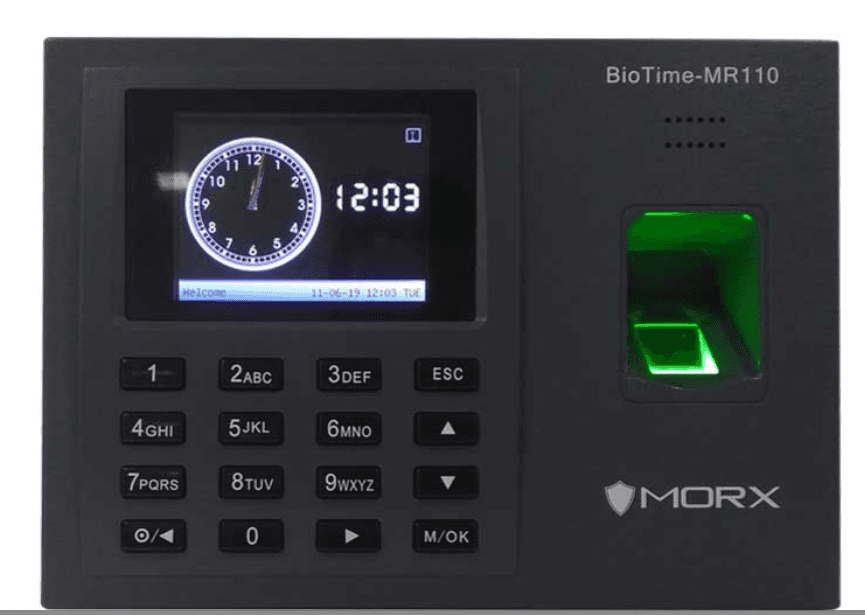 Mivanta BioTime MR110 Fingerprint Time Attendance Machine with Access Control