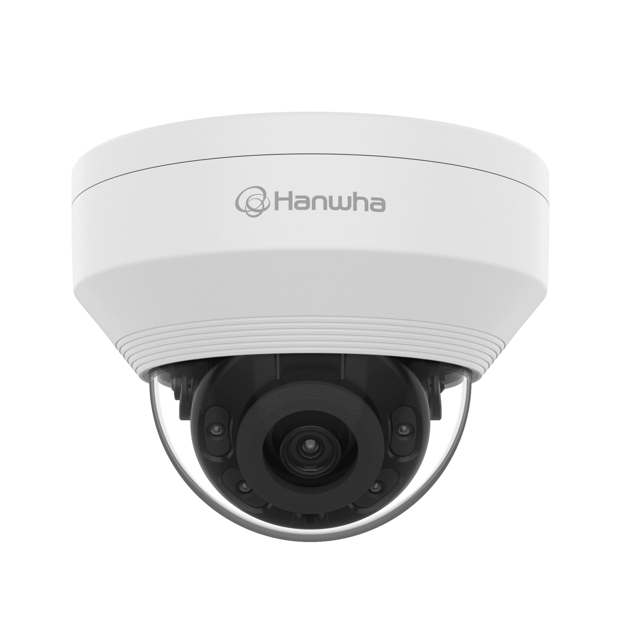 Hanwha 5MP Network IR Vandal Resistant Dome Camera with 2.8mm Lens - View 2