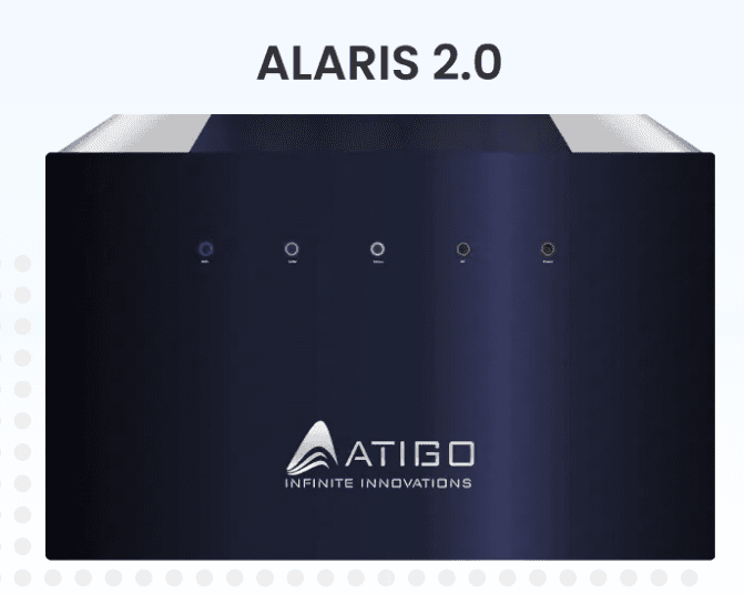 Alaris Atigo Smart Home Security Control Panel WiFi & GSM 24/7 IoT Cloud Connectivity Manage All Sensors