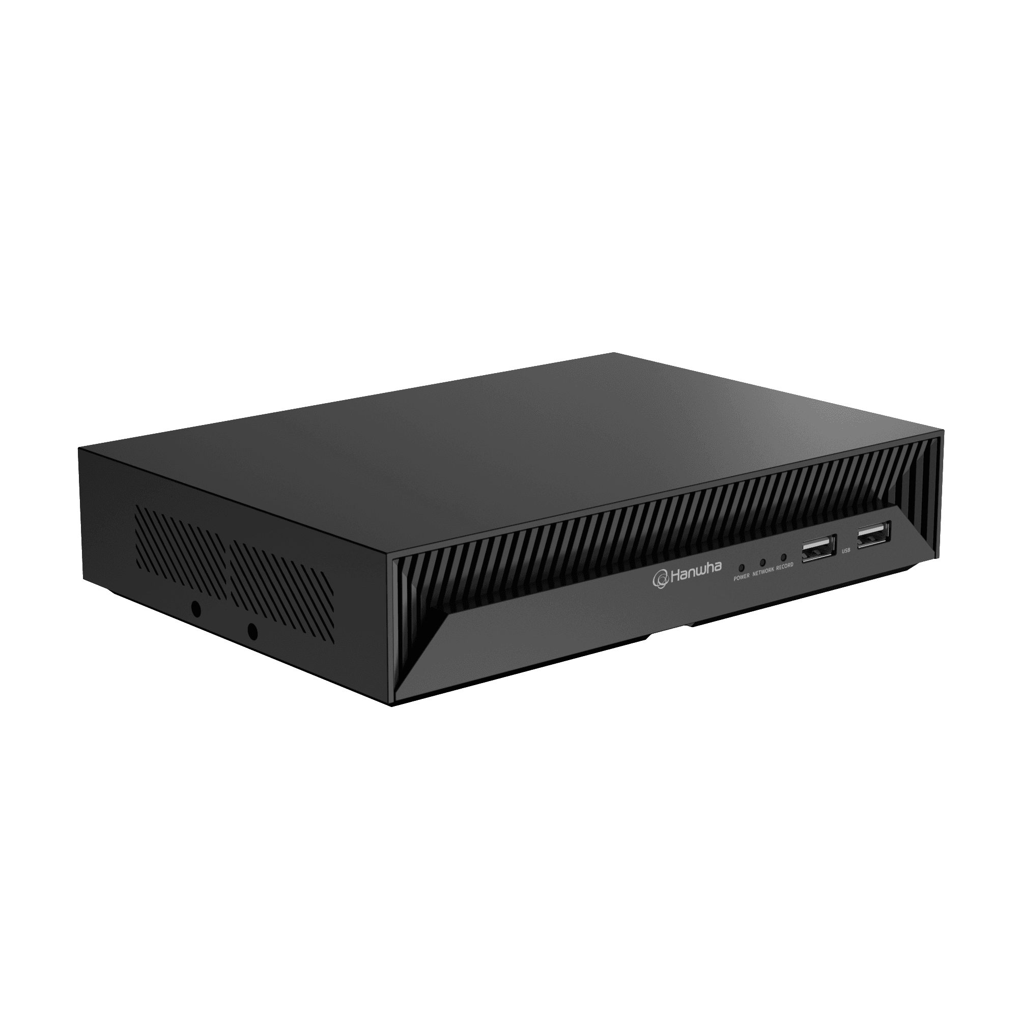 Hanwha XRN-426S-1T – 4CH 4K NVR with 4 PoE/PoE+ Ports - View 2