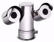 explosion-proof PTZ camera for hazardous industrial zones. Stainless steel housing, HD video and reliable performance for oil & gas, refinery and chemical plant surveillance - View 3