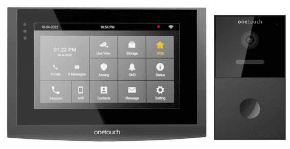 ONETOUCH SIP VIDEO DOOR PHONE – WIFI with Mobile Integration
