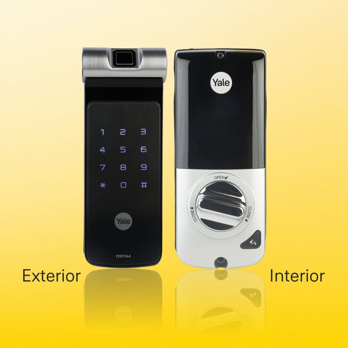 Yale YDD 724A Smart Door Lock – Biometric, PIN, Card & Key Access