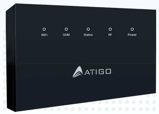 Atigo Optio Smart Home Security Control Panel – Wireless IoT Panel with WiFi & GSM