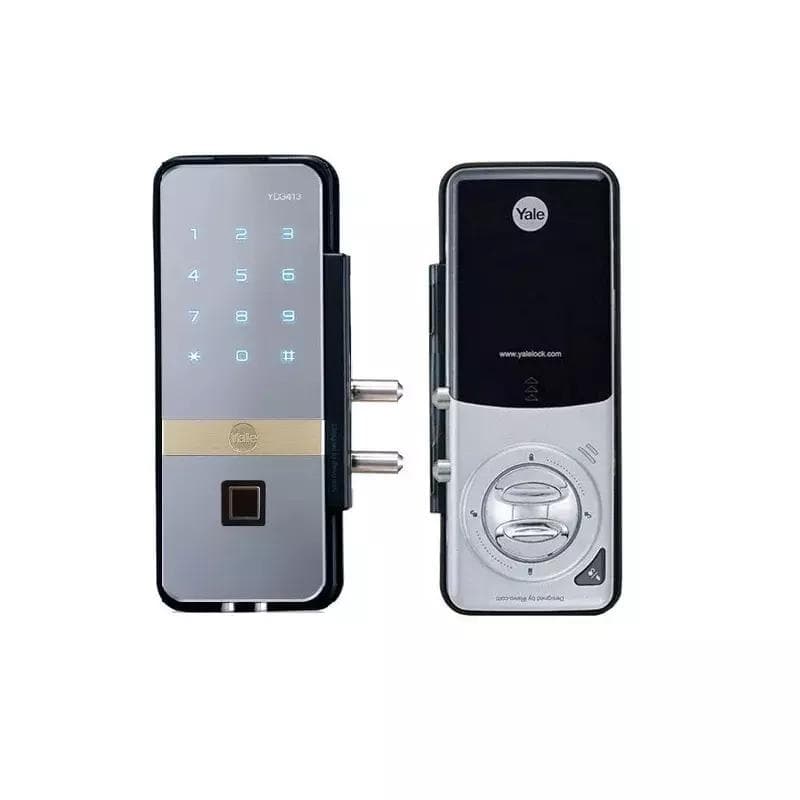 Yale YDG 413A GL – Glass Door Smart Lock with Fingerprint & PIN Access - View 3