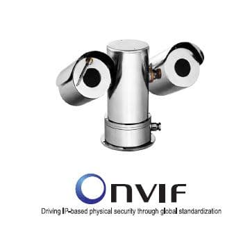 explosion-proof PTZ camera for hazardous industrial zones. Stainless steel housing, HD video and reliable performance for oil & gas, refinery and chemical plant surveillance - View 2