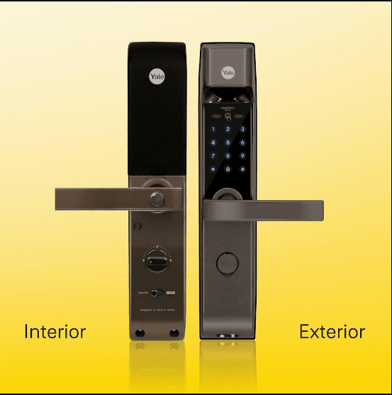 Yale YDM 4115-A Series Biometric Smart Lock (Brown) – Fingerprint, PIN, Key & Yale Home App - View 5