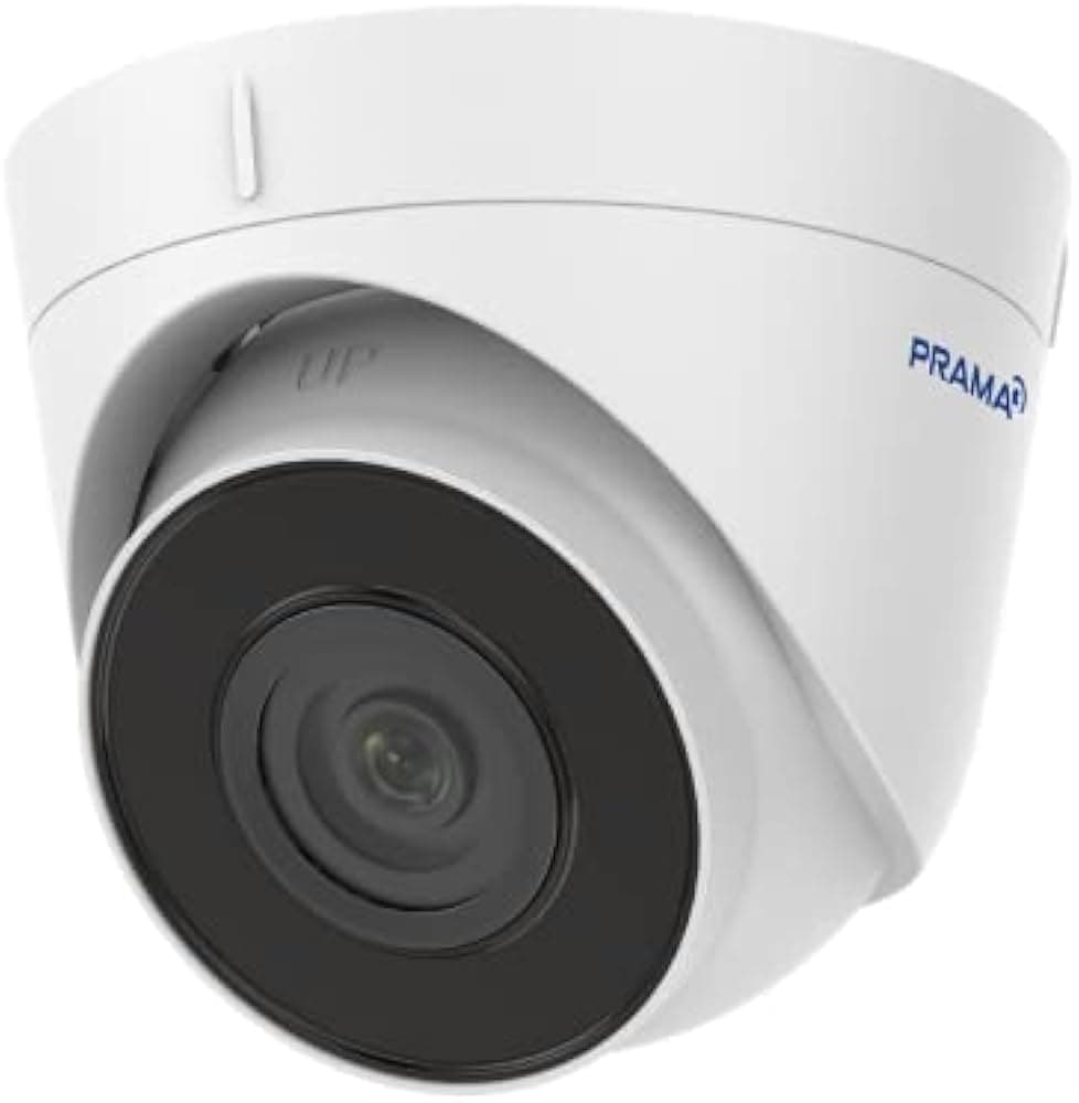 Prama PT-NC143D3-N(D2) 4MP IP Dome Camera Full HD PoE Indoor/Outdoor CCTV